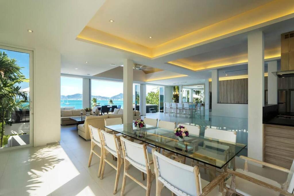 Villa Nirvana - Beachfront Tropical Chic 4Br Haven In Cape Panwa, Phuket Ban Ao Makham Екстер'єр фото
