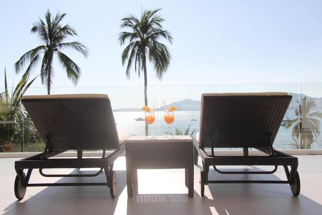 Villa Nirvana - Beachfront Tropical Chic 4Br Haven In Cape Panwa, Phuket Ban Ao Makham Екстер'єр фото
